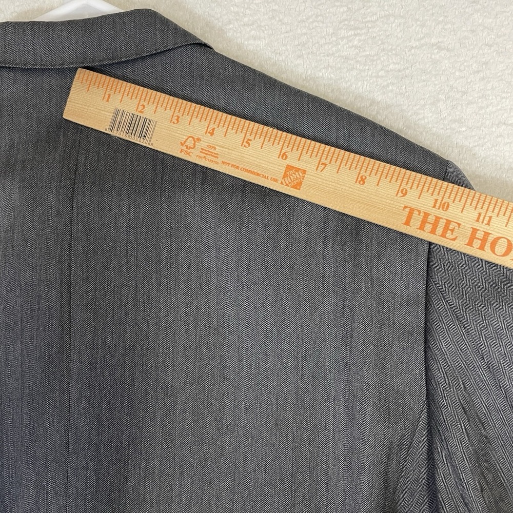 J. Crew Men's Ludlow 2010 Suit Jacket 100% Italian Wool Double Vent Blazer 42L - Picture 12 of 13